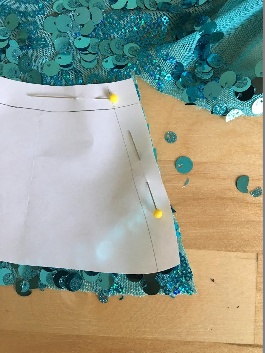 How to Sew with Sequins Fabric – Sallie Tomato