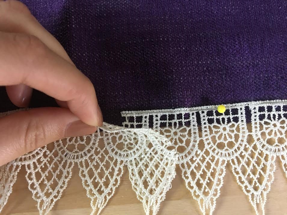 How to Repair Lace Trim - Centuries-Sewing